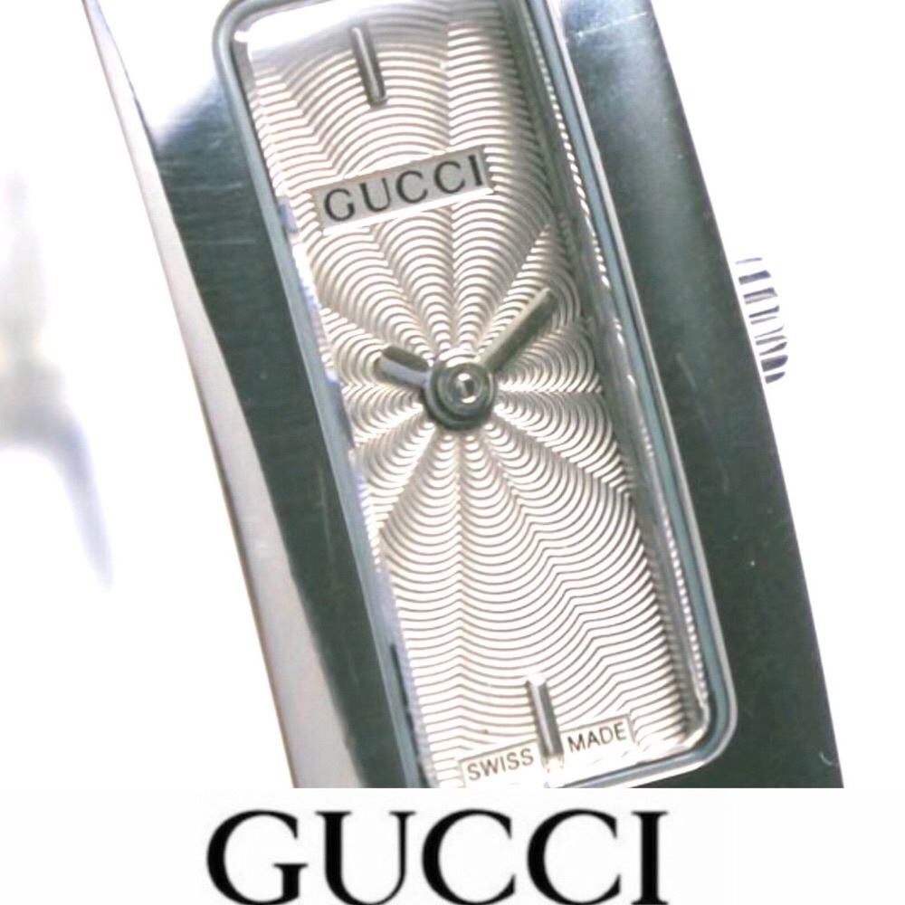 Gucci Watch Bracelet Original Vintage With Authenticity Card Women Size OS